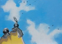 Schick-Ries, Himmel über Regensburg