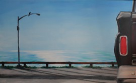 Chevy C 10, Öl auf Leinwand